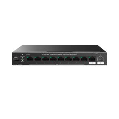 Tenda TEG1110PF-8-120W 10-Port Gigabit Desktop Switch with 8-Port PoE+ (120W)