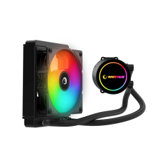 Rampage Infinite C120 Siyah 120mm ARGB PWM Fanlı Intel LGA1700 / AMD AM5 Uyumlu Sıvı İşlemci Soğutucu