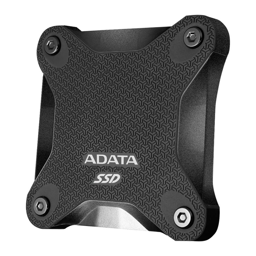 ADATA SD620‑512GCBK 512 GB USB 3.2 Gen 2 (10 Gbps) Siyah Şok Dayanıklı 520 MB/s Okuma 460 MB/s Yazma Harici Taşınabilir SSD