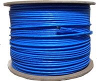 HCS DataLink 250 U/UTP Cat6 LSOH Mavi 500m Makara Bakır Lan Kablosu (23 AWG, 4x2x23#)