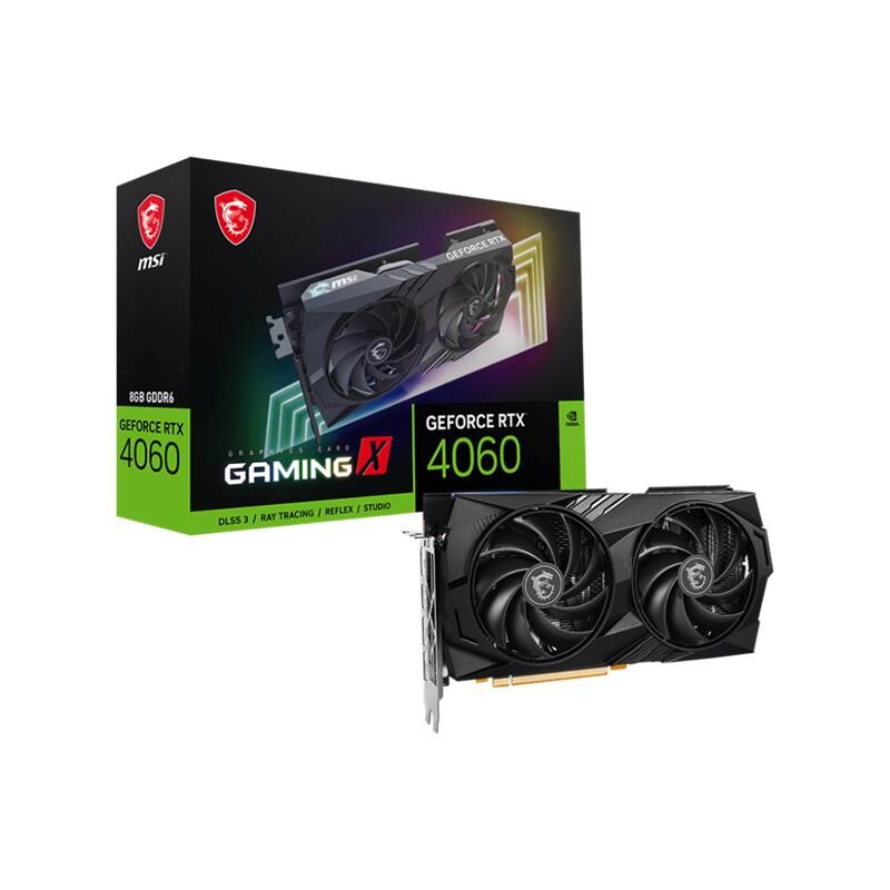 MSI GeForce RTX 4060 GAMING X 8G 8GB GDDR6 128-Bit Ekran Kartı
