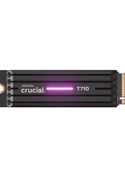 Crucial T710 1TB SSD Gen5 NVMe M.2 Soğutuculu CT1000T710SSD5