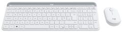 Logitech MK470 Slim Wireless Combo Beyaz Türkçe Q Kablosuz Klavye Mouse Seti 920-009436