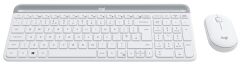 Logitech MK470 Slim Wireless Combo Beyaz Türkçe Q Kablosuz Klavye Mouse Seti 920-009436