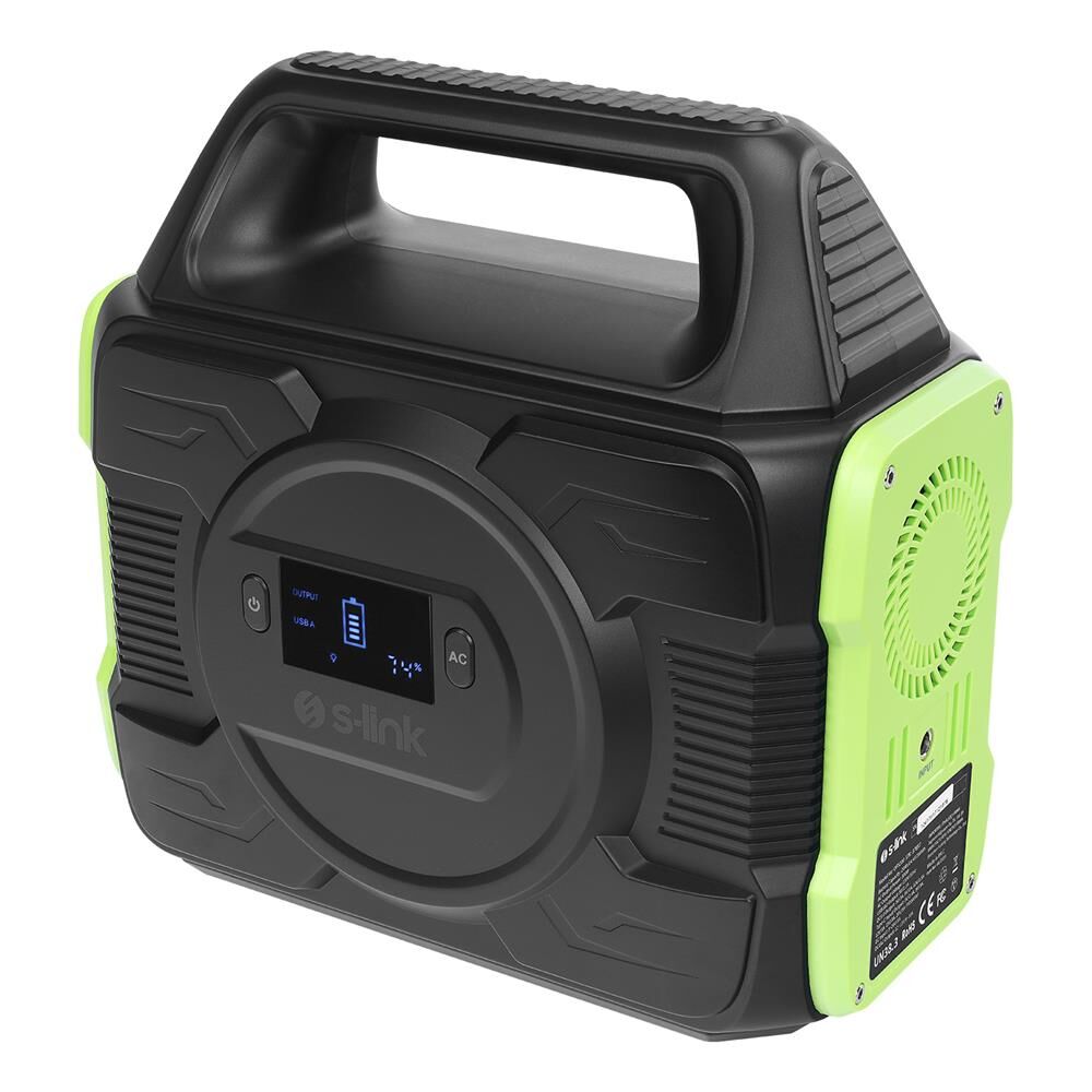 S-link OPS300 300W 80.000mAh 288Wh LED Lambalı Saf Sinüs Multi-Output LCD Taşınabilir Güç İstasyonu
