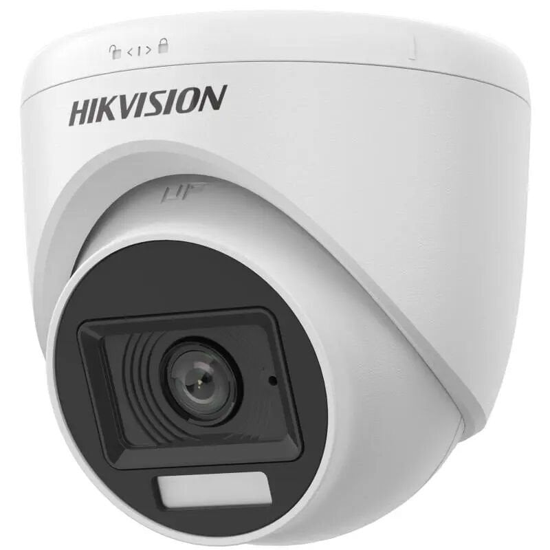 Hikvision DS-2CE76D0T-EXLPF 2MP 2.8mm Akıllı Hibrit Işık (Smart Hybrid Light) Sabit Lensli Analog HD Dome Kamera