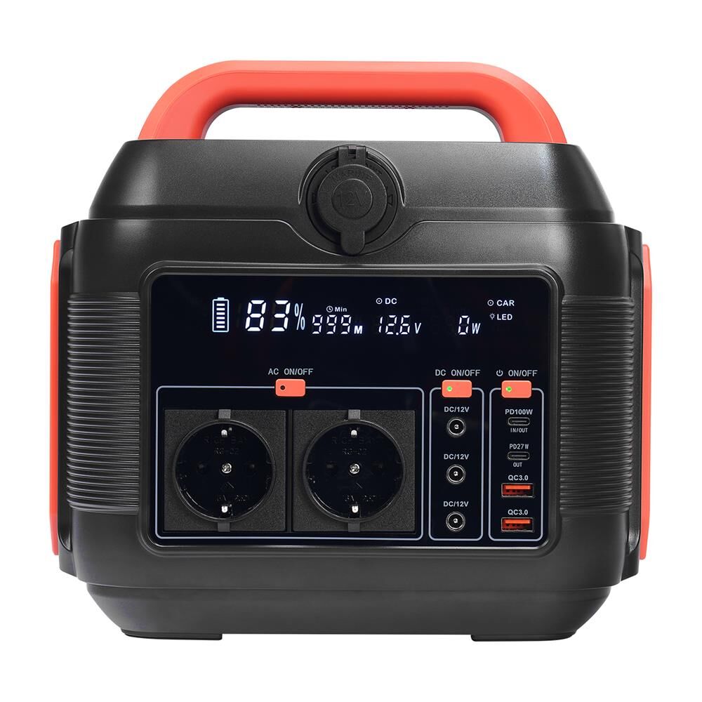 S-link OPS600 600W 160.000mAh 576Wh LED Lambalı Saf Sinüs Multi-Output LCD Taşınabilir Güç İstasyonu