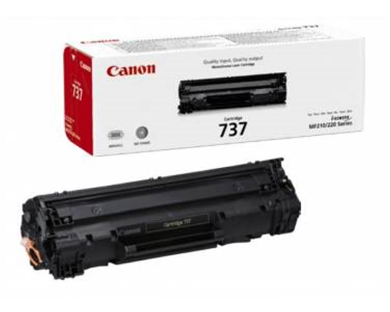 Canon CRG-737 Black (Siyah) Orijinal Toner - i-SENSYS MF210 / MF220 / MF230 / MF240 Serisi Uyumlu