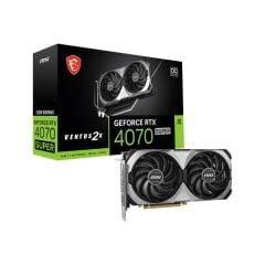 MSI GeForce RTX 4070 SUPER 12G VENTUS 2X OC 12GB GDDR6X 192-Bit Ekran Kartı