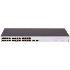 H3C Aolynk S1600V2-26S 24 Port Gigabit Yönetilebilir Rackmount Switch 2x Gigabit SFP Uplink