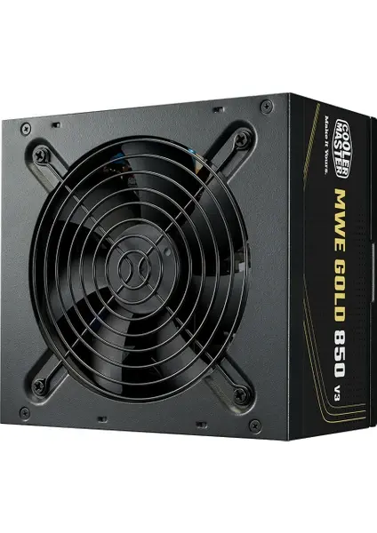 Cooler Master MWE V3 850W 80+ Gold MPE-8506 PCIe Gen 5.0 ATX 3.1 Güç Kaynağı