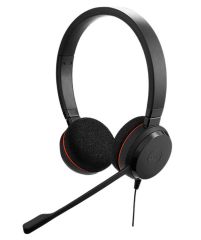 Jabra Evolve 20 MS/UC Duo USB-A Kablolu Gürültü Engelleyici (NC) Profesyonel Ofis Kulaklığı