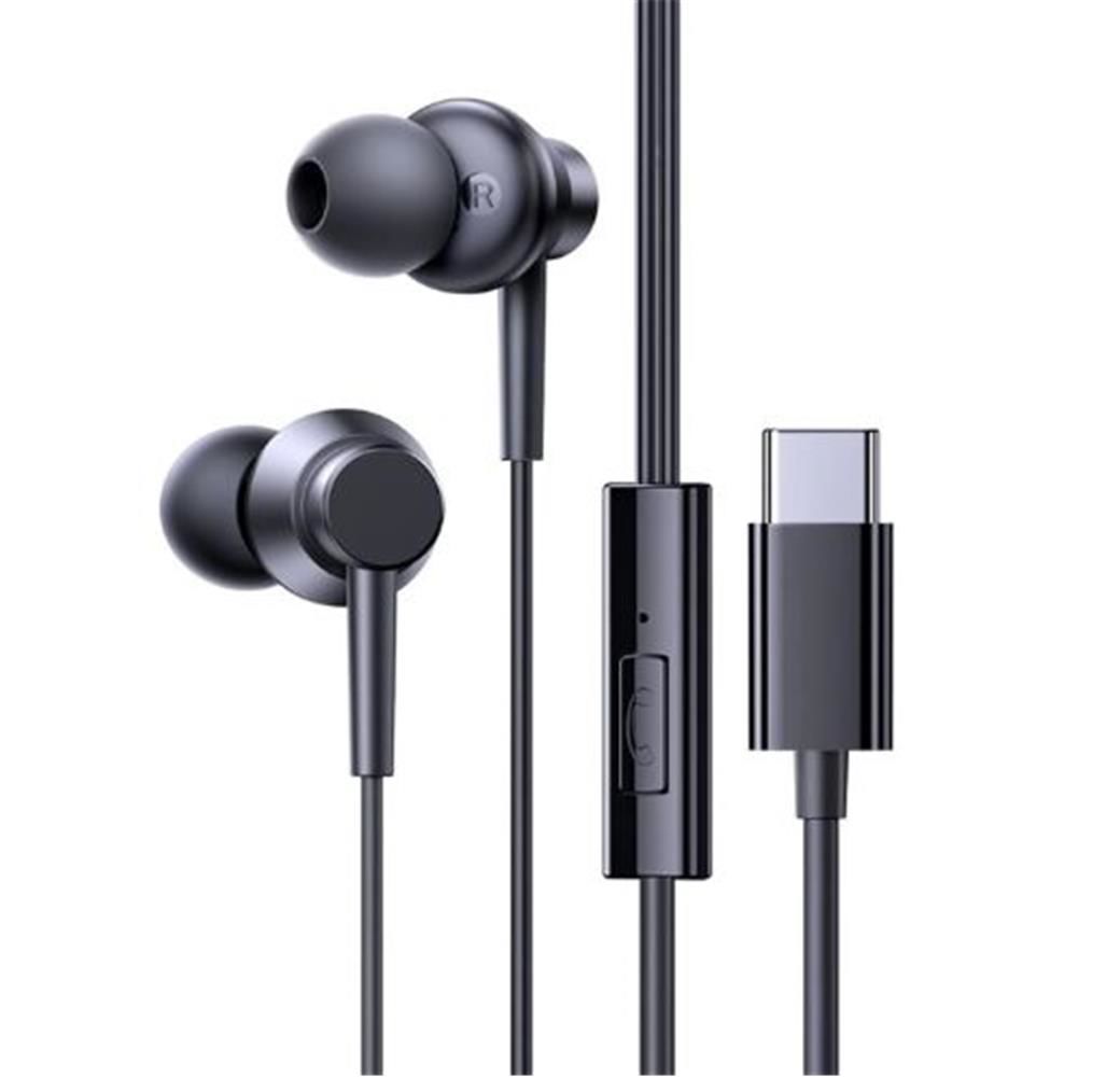 Baseus Encok CZ11 USB-C Mikrofonlu Kablolu Kulak İçi Kulaklık - Siyah (A00164300113-Z1)