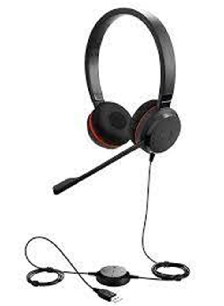 Jabra Evolve 30 II MS Duo USB-A / 3.5mm Jack Bağlantılı Gürültü Engelleyici Mikrofonlu Kulaklık