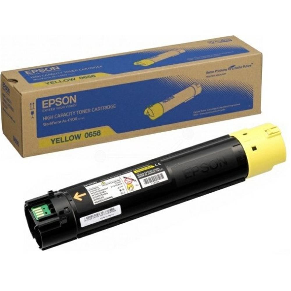 Epson AcuLaser C500DN Yüksek Kapasiteli Cyan (Mavi) Toner Kartuşu (13.700 Sayfa)