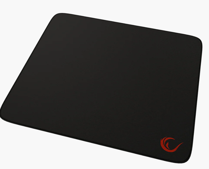 Rampage BLITZ L 450x400x4mm Dikişli Neutral Kumaş Siyah Gaming Mouse Pad Kaymaz Tabanlı Oyuncu Mousepad