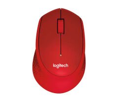 Logitech M330 Silent Plus Kablosuz Sessiz Mouse - Kırmızı (910-004911)
