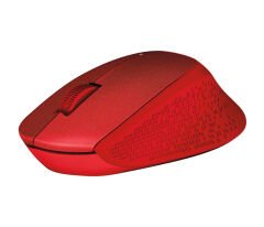 Logitech M330 Silent Plus Kablosuz Sessiz Mouse - Kırmızı (910-004911)