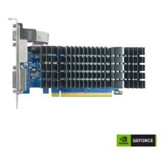 ASUS GeForce GT 710 GT710‑SL‑2GD5‑BRK‑EVO 2GB GDDR5 64‑bit 954 MHz GPU 192 CUDA Çekirdeği DVI‑D HDMI D‑Sub Low Profile Passive Cooling 0 dB Grafik Kartı