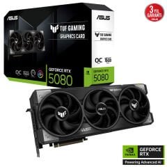 16 GB ASUS TUF-RTX5080-O16G-GAMING RTX 5080 GDDR7 256bit OC 2xHDMI 3xDP RGB DLSS