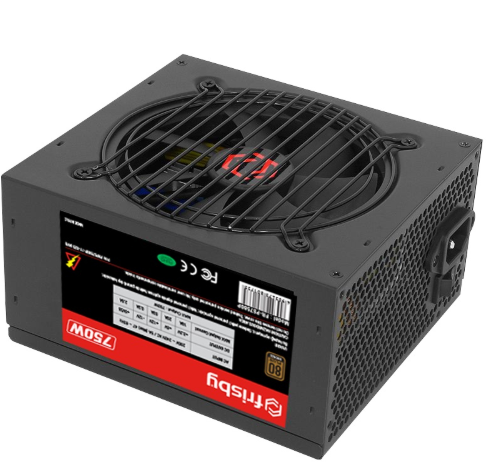 FRISBY FR-PS7580P 750W 80+ Bronze Power Supply Aktif PFC ATX Güç Kaynağı 120mm Sessiz Fanlı Gaming ve Masaüstü Bilgisayar PSU