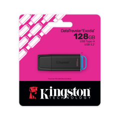 KINGSTON 128GB USB3.2 Gen 1 DataTraveler Exodia Siyah (DTXG2/128GB)