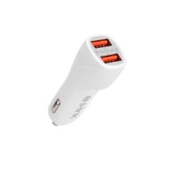 S-link IP-805 2.4A Çift USB Portlu Araç Şarj Cihazı (Siyah/Gümüş)