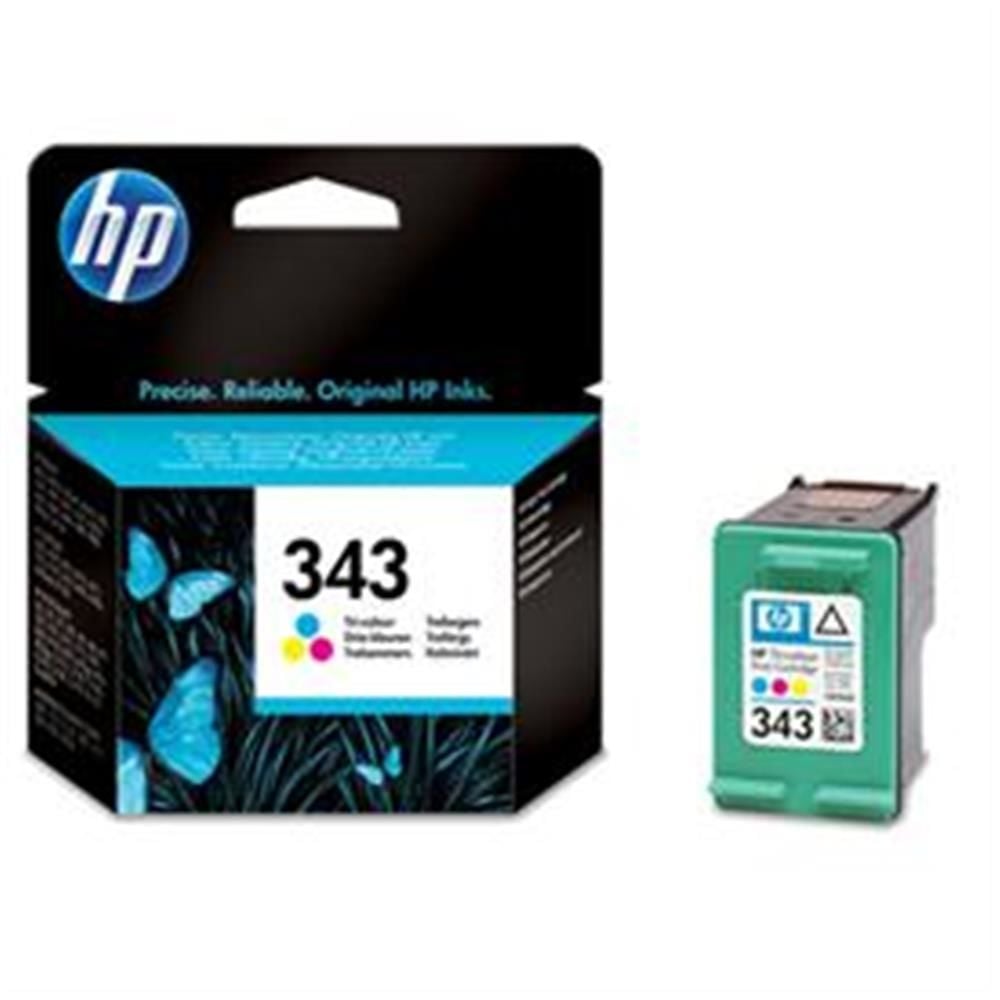 HP 343 (C8766EE) Üç Renkli (Tri-color) Orijinal Mürekkep Kartuşu (330 Sayfa)