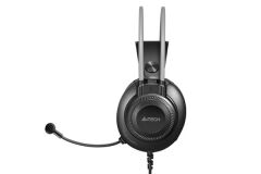 A4 Tech FH-200U Kablolu USB Gürültü Önleyici Mikrofonlu Siyah/Gri Kulaküstü Kulaklık