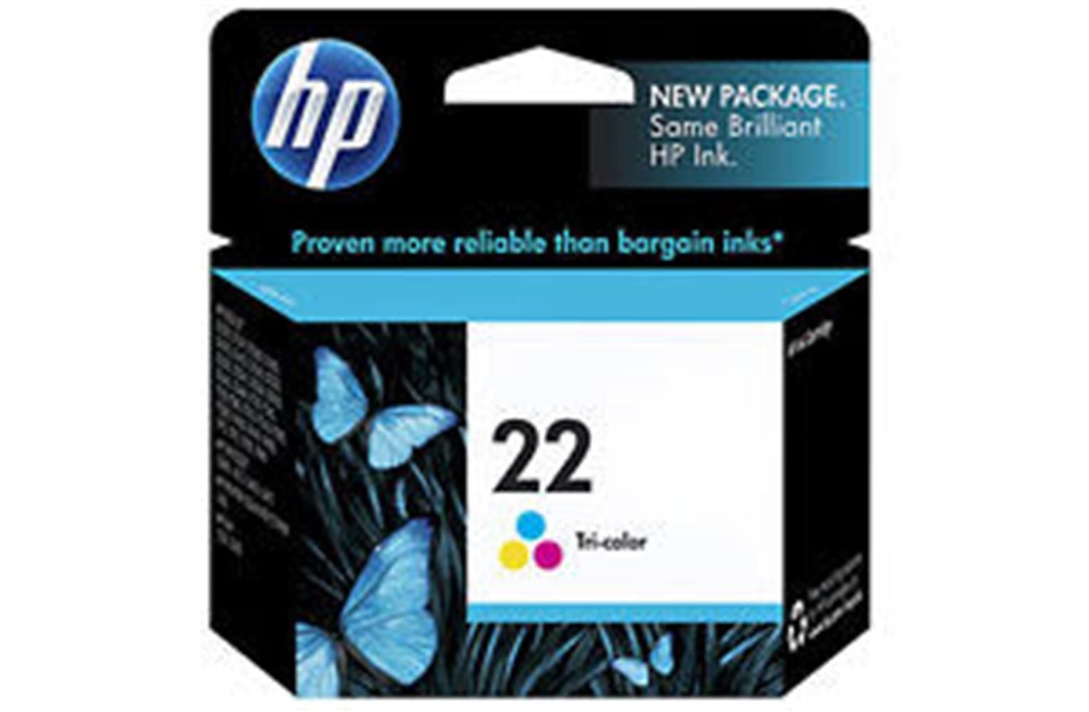 HP 22 Üç Renkli (Tri-color) Orijinal Mürekkep Kartuşu (C9352AE)