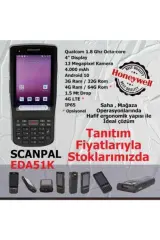 HONEYWELL EDA51K (Tuşlu + 4'' + ANDROID 10 + 2D BRK OKU. 3/32 GB)El Terminali