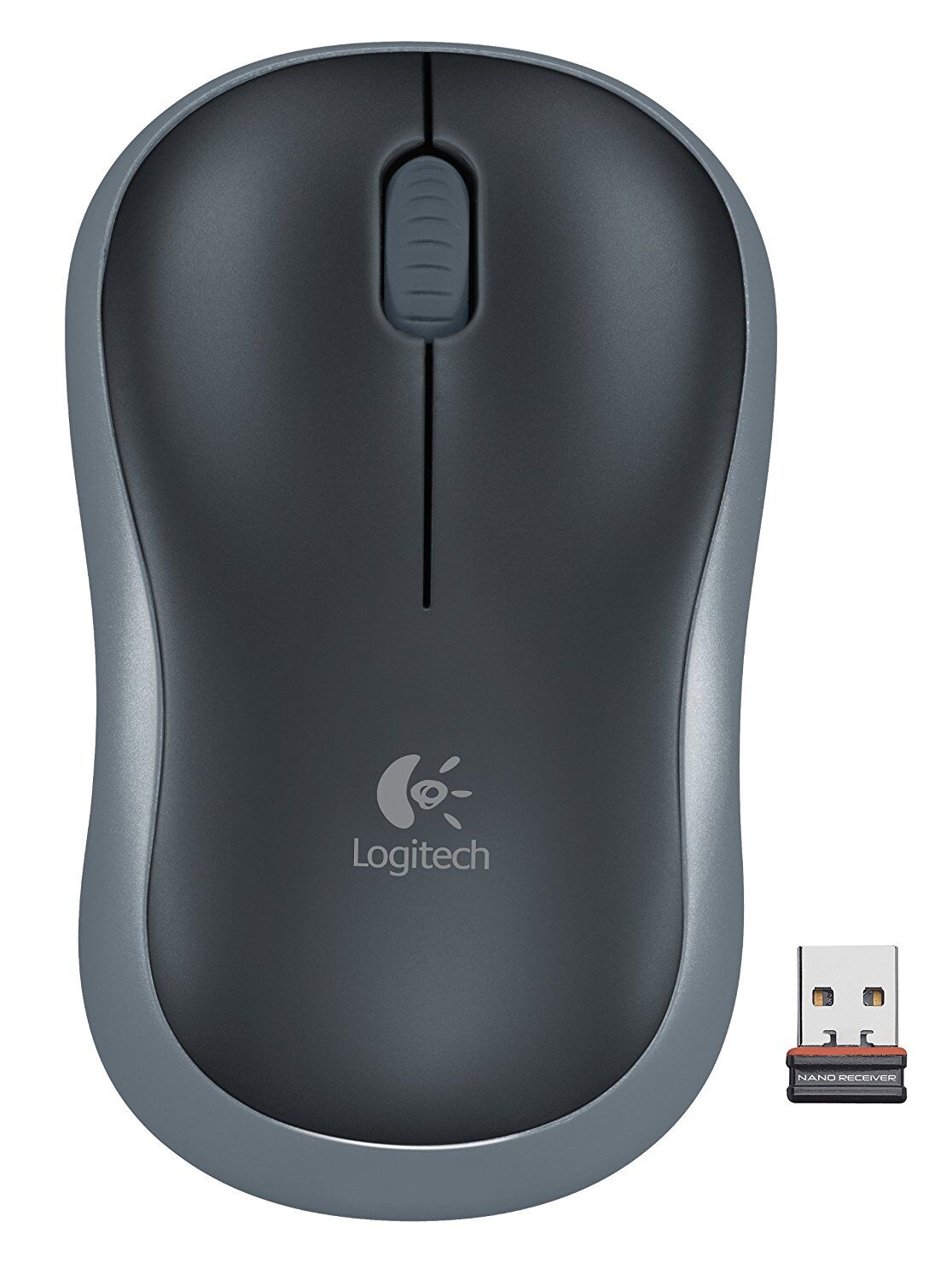 LOGITECH M185 NANO MOUSE KABLOSUZ GRİ 910-002235