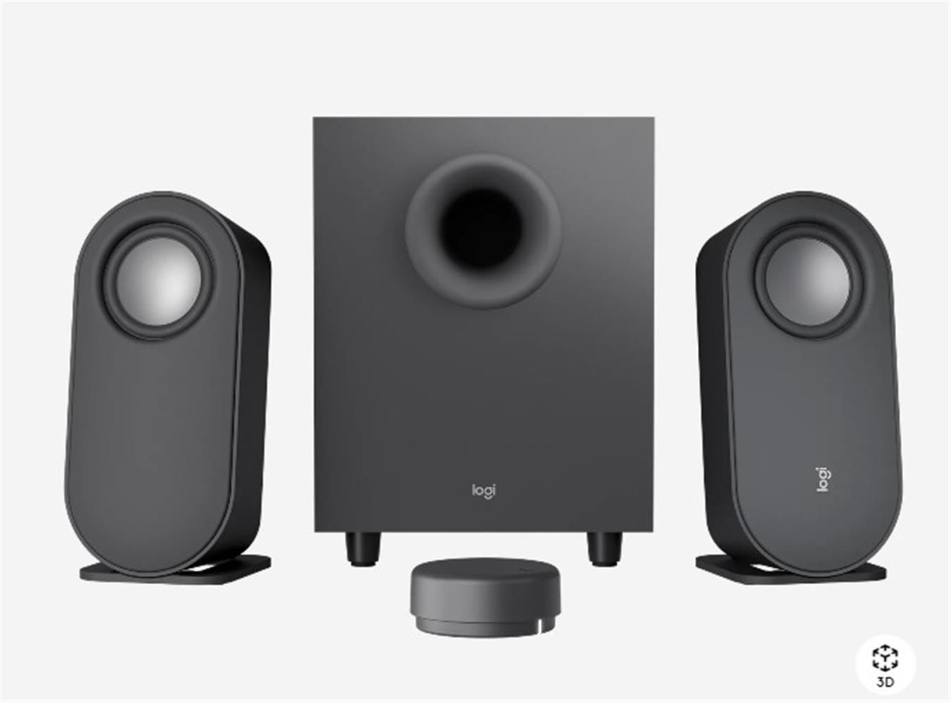 Logitech 980-001348 Z407 80W 2.1 Subwoofer Bluetooth Kablosuz Bilgisayar Hoparlörü