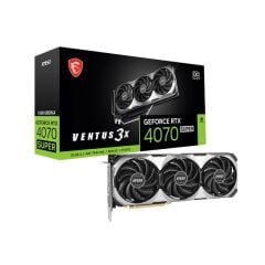 MSI GeForce RTX 4070 SUPER 12G VENTUS 3X OC 12GB GDDR6X 256-Bit 1x HDMI 3x DisplayPort Overclock Edition Ekran Kartı