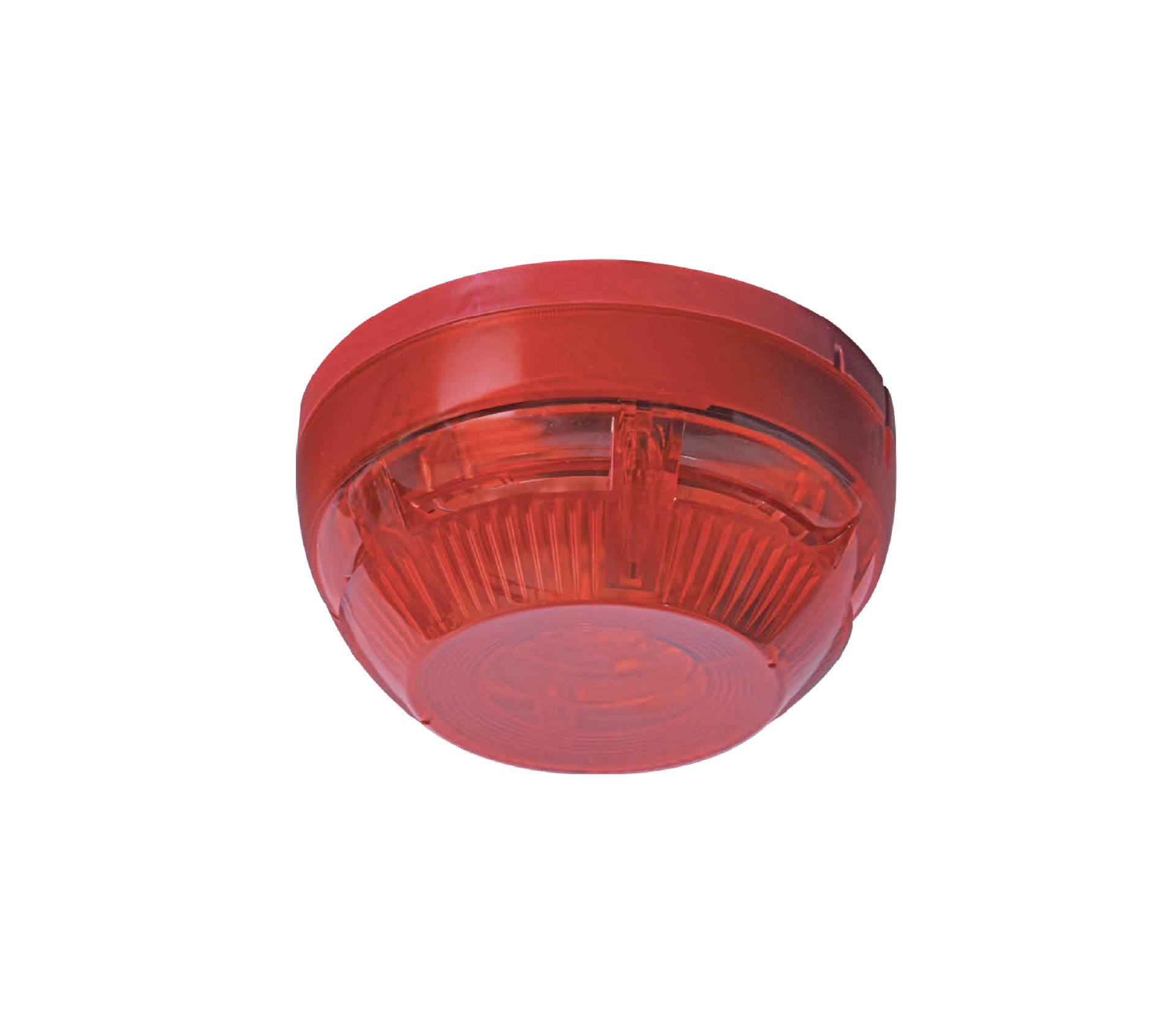 TEKNİM TFS-1182R  Adresli Flaşörlü Yangın Alarm Sireni (Dahili İzlatör,Kırmızı)
