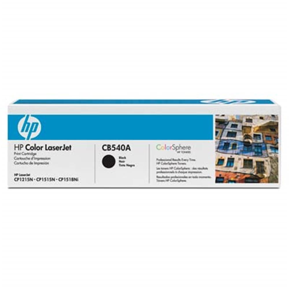 HP 125A Black (Siyah) Orijinal LaserJet Toner Kartuşu - CB540A