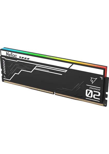 Netac Shadow II RGB NTS2D5P56DP-32K 32GB (2x16GB) DDR5 5600MHz CL36 UDIMM Masaüstü RAM