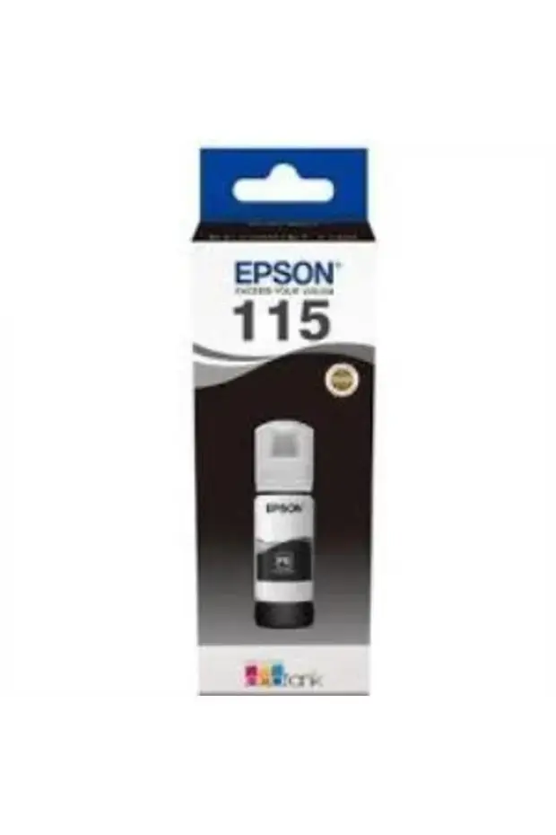 Epson 115  Black Siyah Şişe Mürekkep T07C14A L8160-L8180