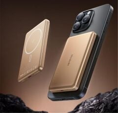 MCDODO MC-4642 5000mAh 20W Metal Ultra İnce Manyetik Kablosuz Powerbank