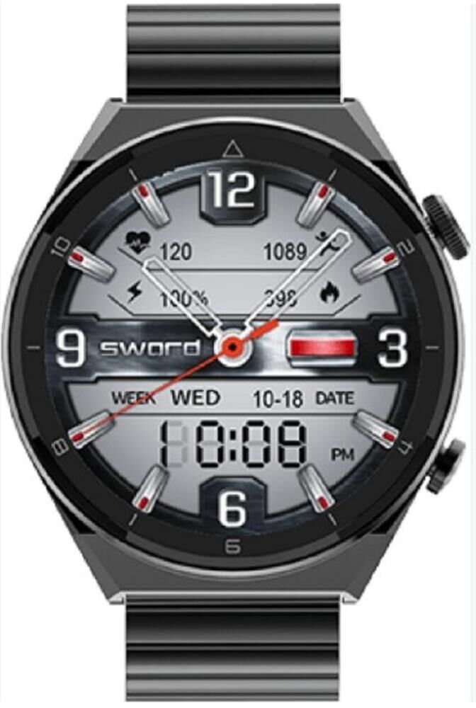 Sword SW-WIA102 Watch 2 Akıllı Saat, Siyah