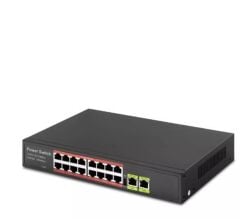 Hadron HD16 PoE Switch 2 Uplink 16+2 10/100/1000 Mbps 16 Port