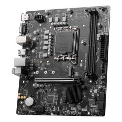 MSI PRO H610M-E DDR4 SOKET 1700 DDR4 3200(OC) HDMI VGA M.2 USB3.2 1x 1G LAN mATX