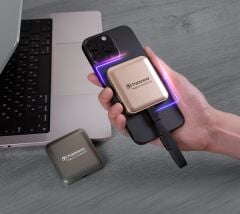 Transcend ESD420 Portable 1TB MagSafe Siyah SSD (TS1TESD420C)