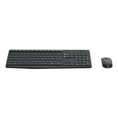 Logitech MK235 Kablosuz Multimedya Klavye Mouse Seti - Siyah (TR Q)