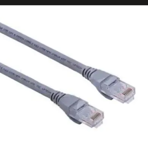 Flaxes FNK-601S CAT6 UTP Patch Kablo 1 Metre 24AWG Gri