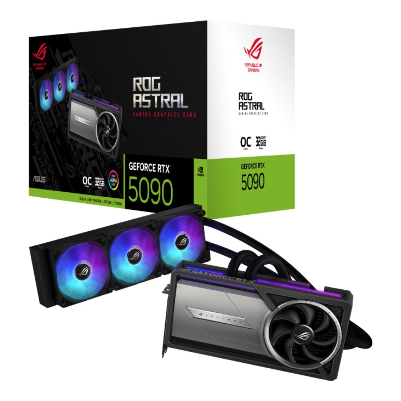 ASUS ROG Astral LC GeForce RTX 5090 OC Edition 32GB GDDR7 512-Bit Sıvı Soğutmalı Ekran Kartı (ROG-ASTRAL-LC-RTX5090-O32G-GAMING)