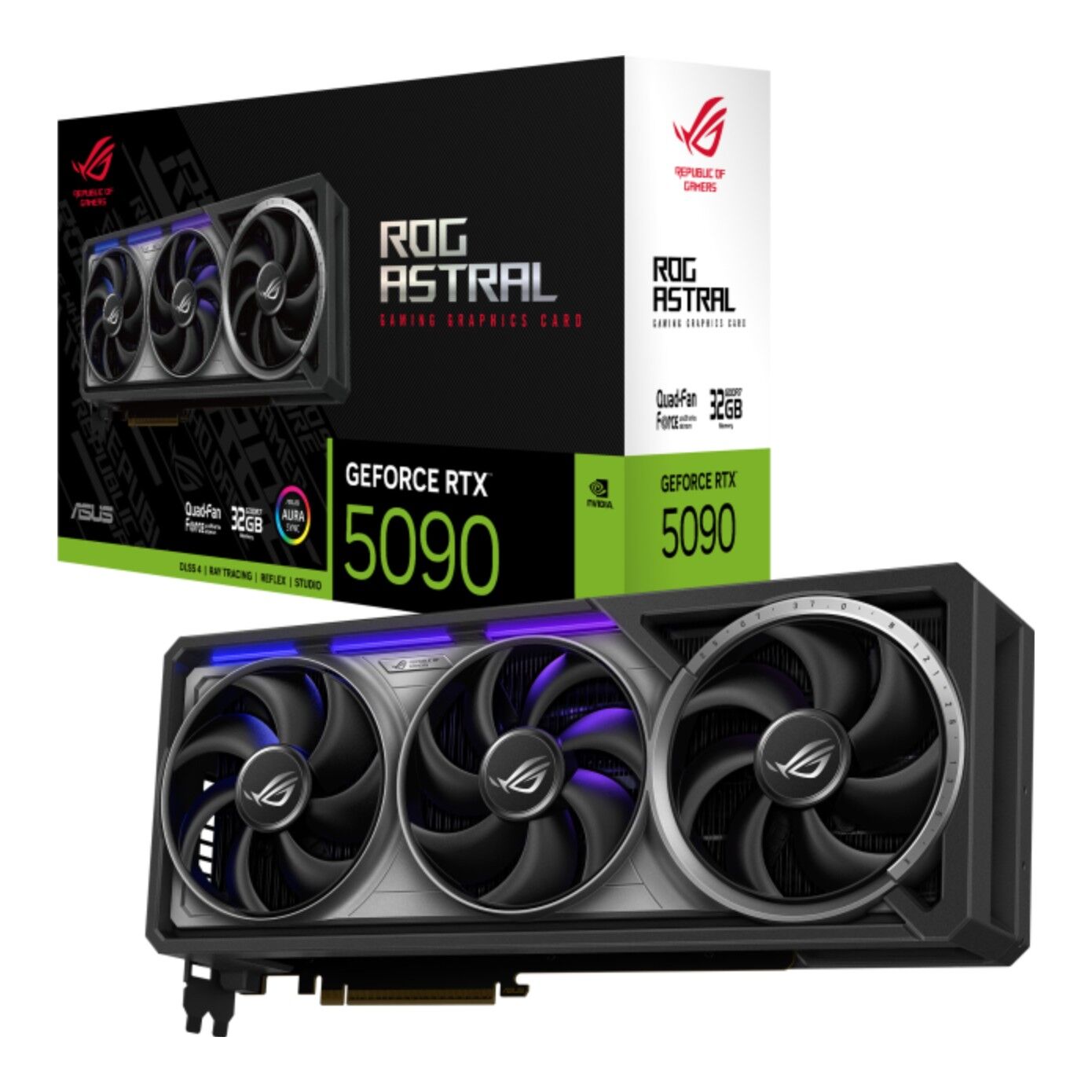 ASUS ROG Astral LC GeForce RTX 5090 32GB GDDR7 512-Bit Sıvı Soğutmalı Ekran Kartı (ROG-ASTRAL-LC-RTX5090-32G-GAMING)