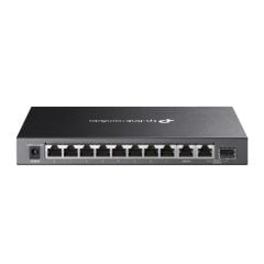 Omada TP‑Link DS110GMP 8×10/100/1000 Mbps PoE+ Yönetilebilir Switch, 8×30 W PoE+ + 1×SFP + 1×Gigabit Uplink, Çelik Kasa, Rack Montajlı