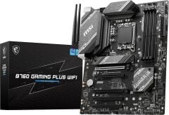 MSI B760M GAMING PLUS WIFI Intel B760 LGA1700 mATX DDR5 6800+MHz (OC) Wi-Fi 6 Anakart