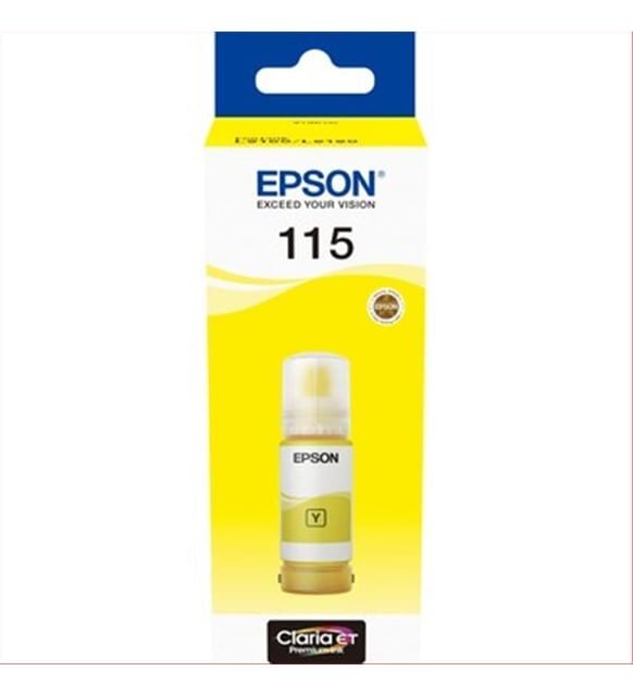 Epson 115 Yellow Sarıi Şişe Mürekkep T07D44A L8160-L8180